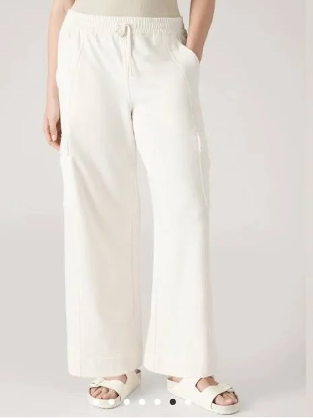 Athleta Retroterry High Rise Wide Leg Cargo Pant